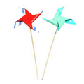 Cocktail Picks, Pinwheel Toothpicks, 10Pcs/Pack, Various Colors Available